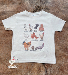 Chicken Breed Toddler/Youth Tee
