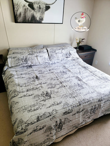 Vintage Cowboy Bedding