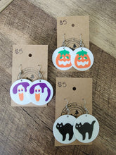 Load image into Gallery viewer, Halloween Cookie Earrings