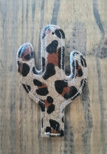 Load image into Gallery viewer, Cactus Cowhide Charm
