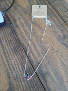 TX Flag Necklace