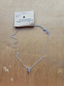 Lightening Bolt Necklace