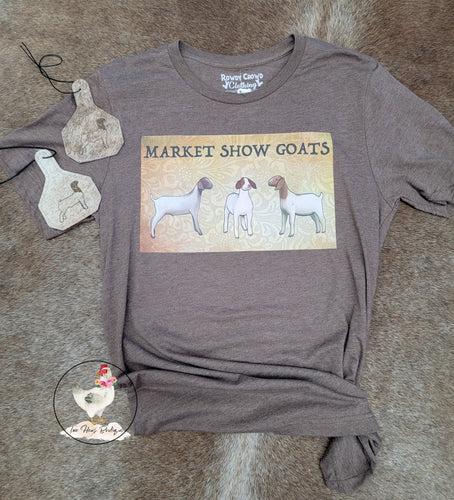 Goats Market Show Tee