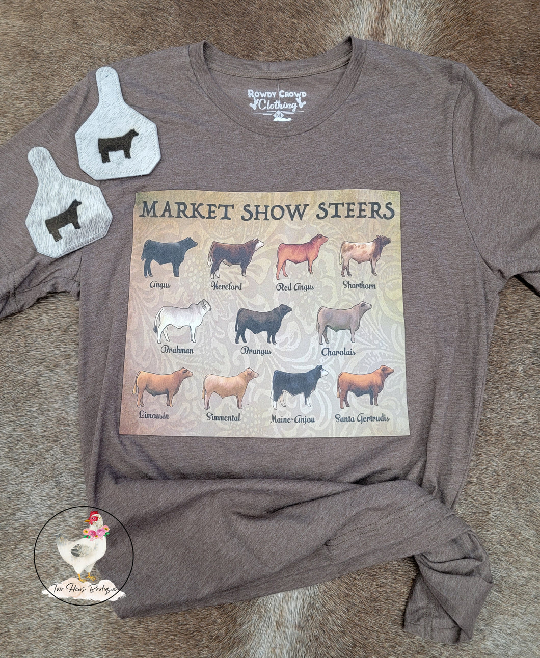 Steer Market Show Tee