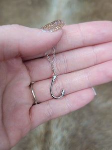 Fishing Hook Necklace