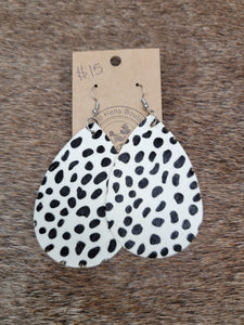 Spotted Hide Earrings