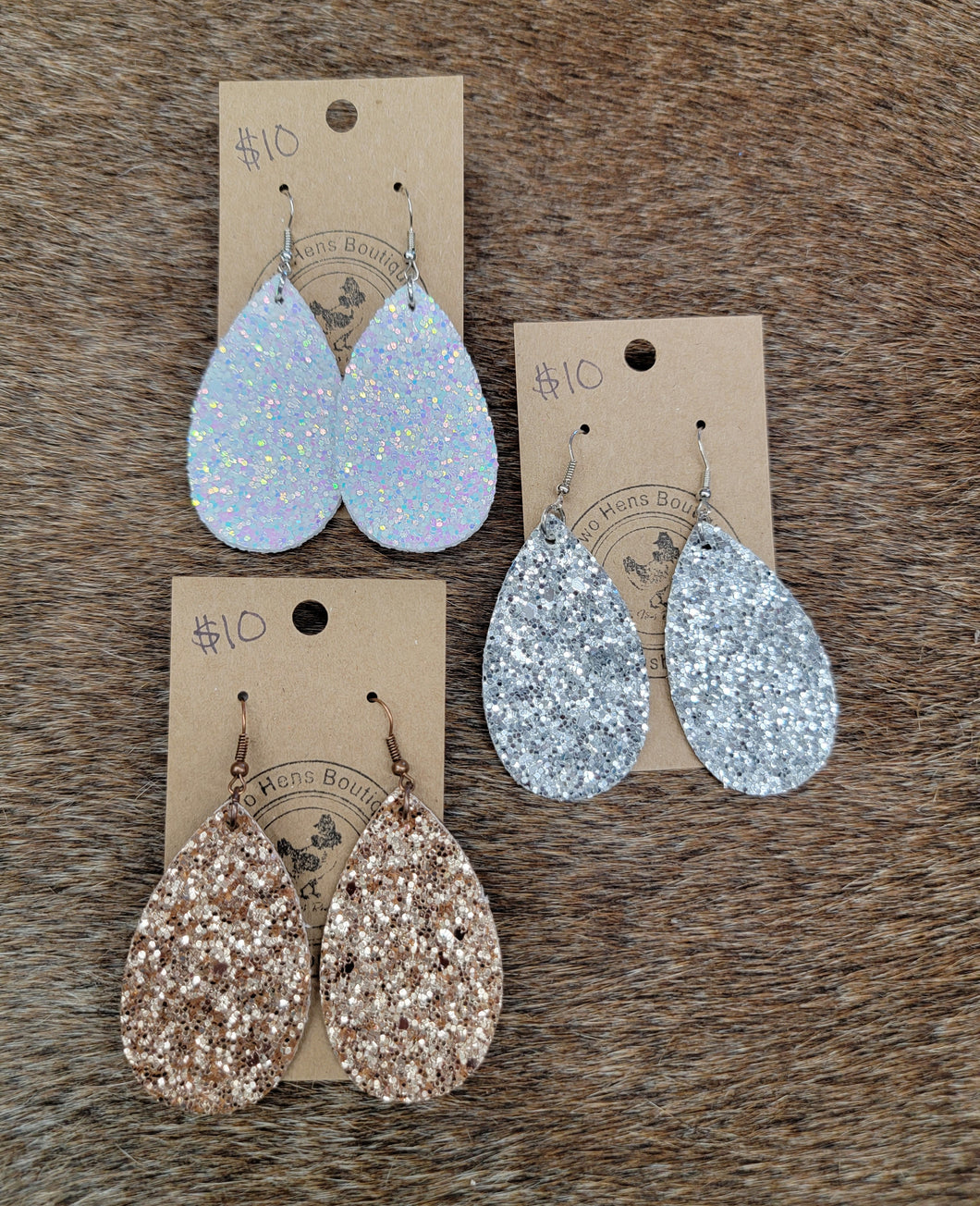 Teardrop Sequin Earrings