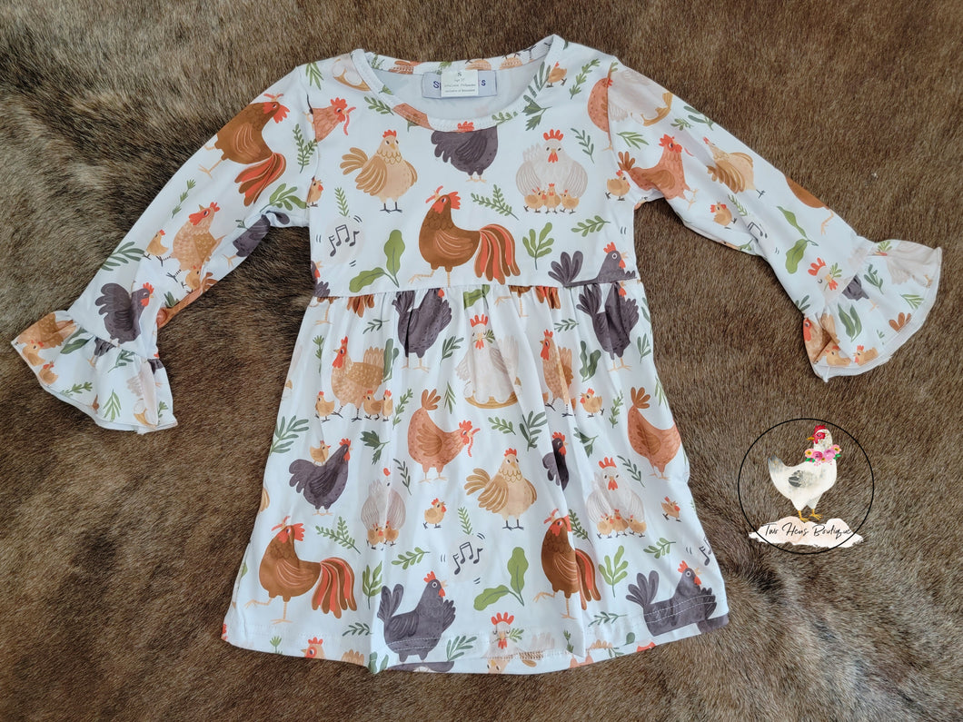 White Chicken Dress