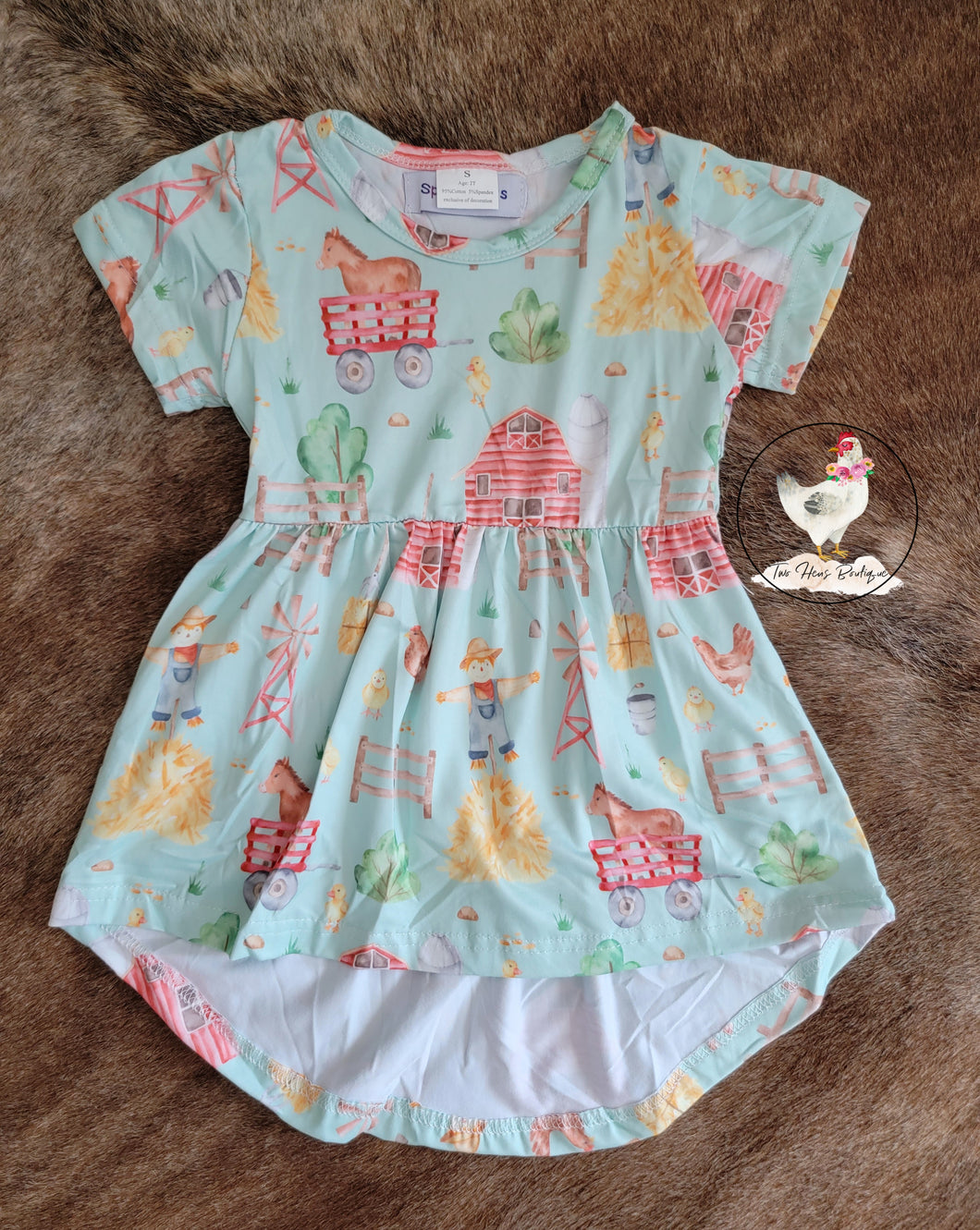 Scarecrow Farm Scene Tunic