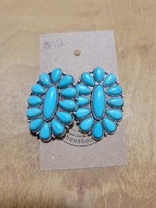 Turquoise Studs